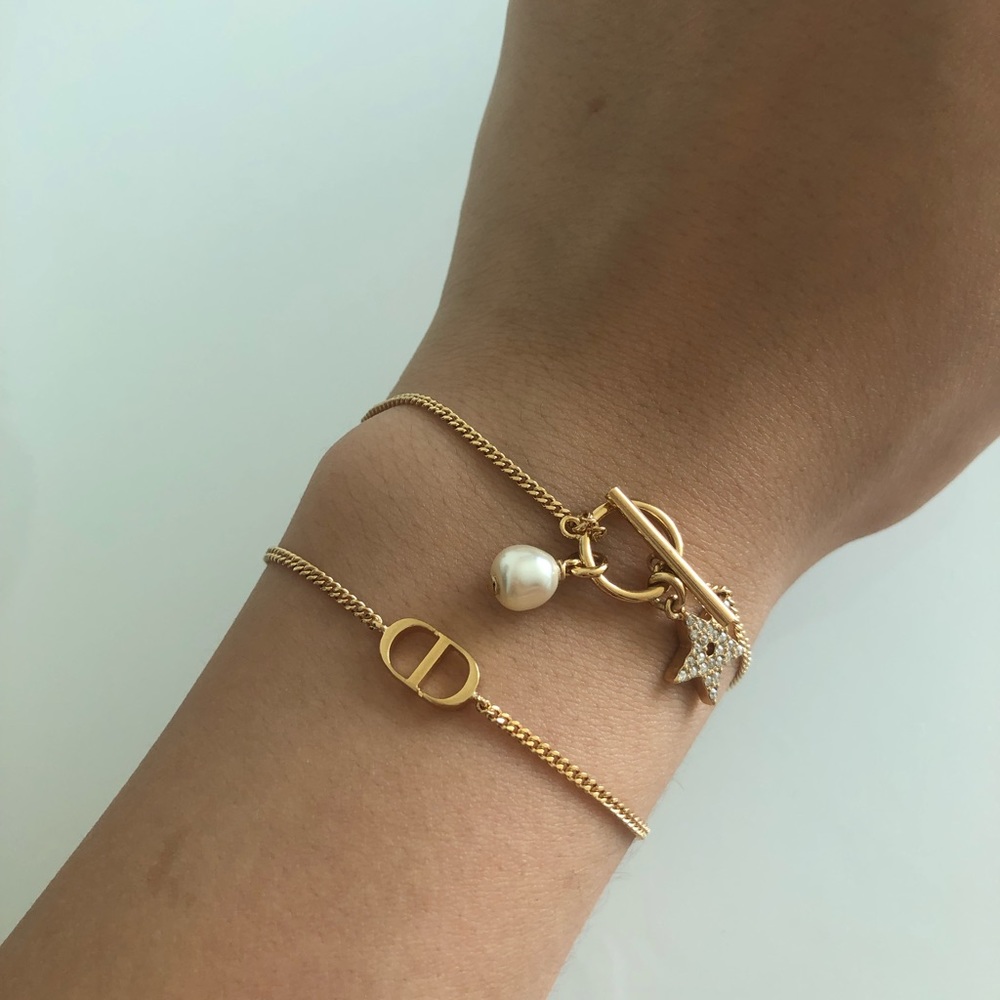 Dior CD Toggle Charm Bracelet